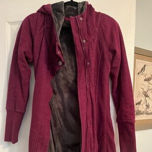 The North Face new small fleece lined parka